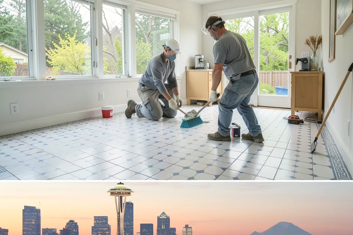 Brick Repair in Seattle, King County, WA - Dry weather lets the repair mortar set cleanly, making summer and early fall preferable.