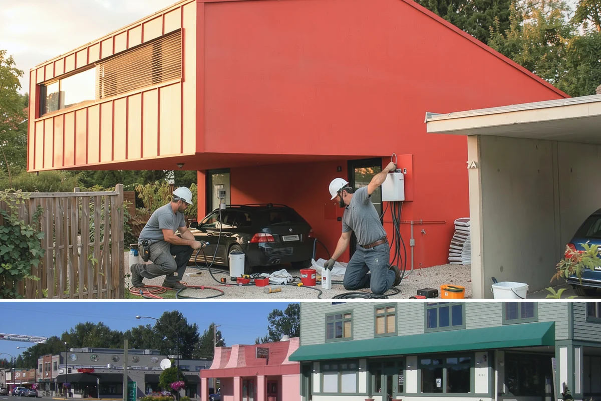 Brick Repair in Snoqualmie, King County, WA - Dry weather lets the repair mortar set cleanly, making summer and early fall preferable.