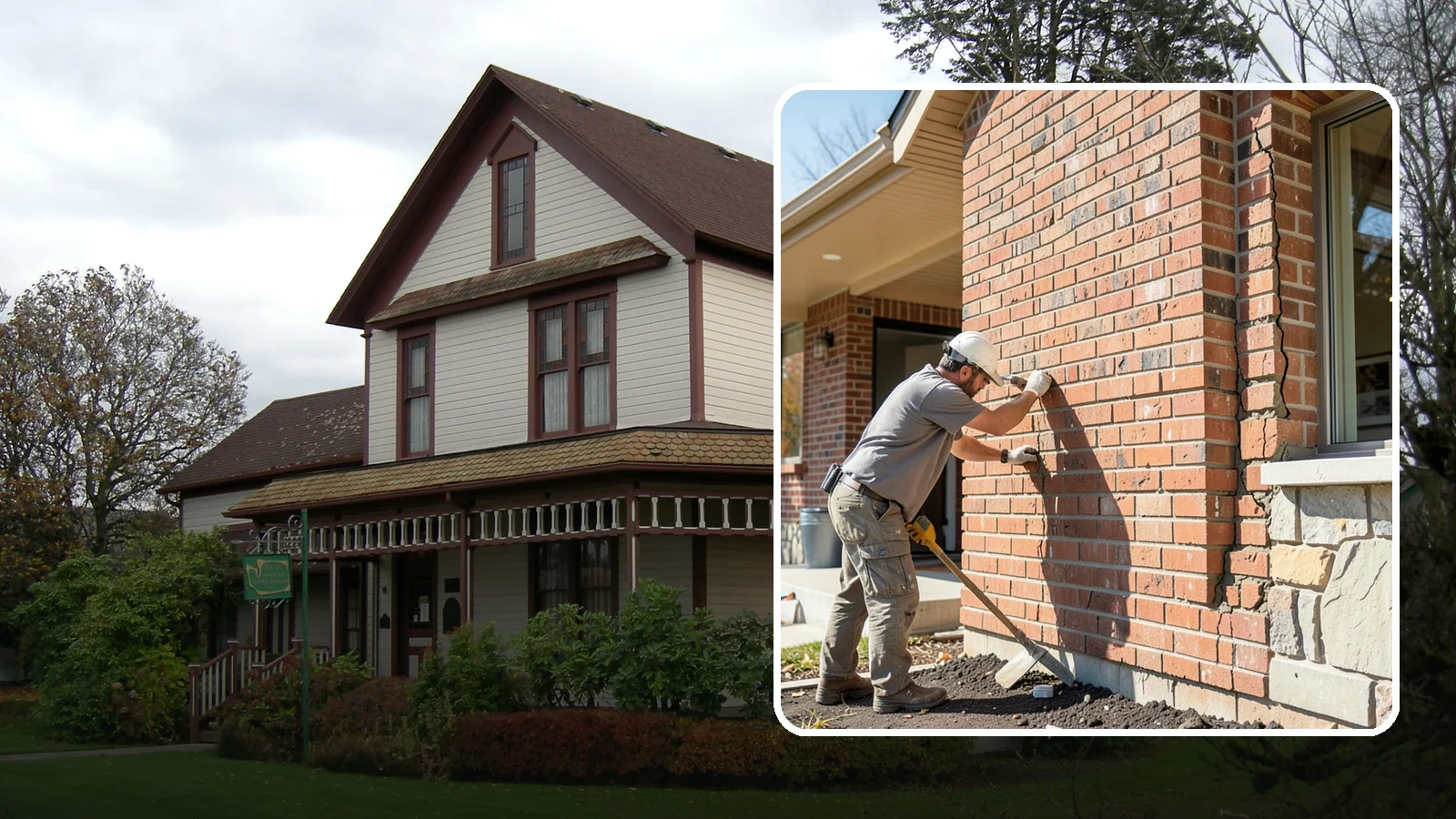 Brick Repair in Sumner, Pierce County, WA - Repair of cracked, spalling, or displaced brick to restore both strength and appearance.