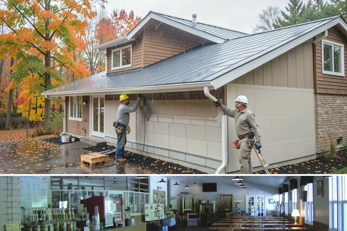 Brick Siding Installation in Black Diamond, King County, WA - Masonry work performs best in dry, mild weather so mortar cures properly, making late spring through fall ideal.