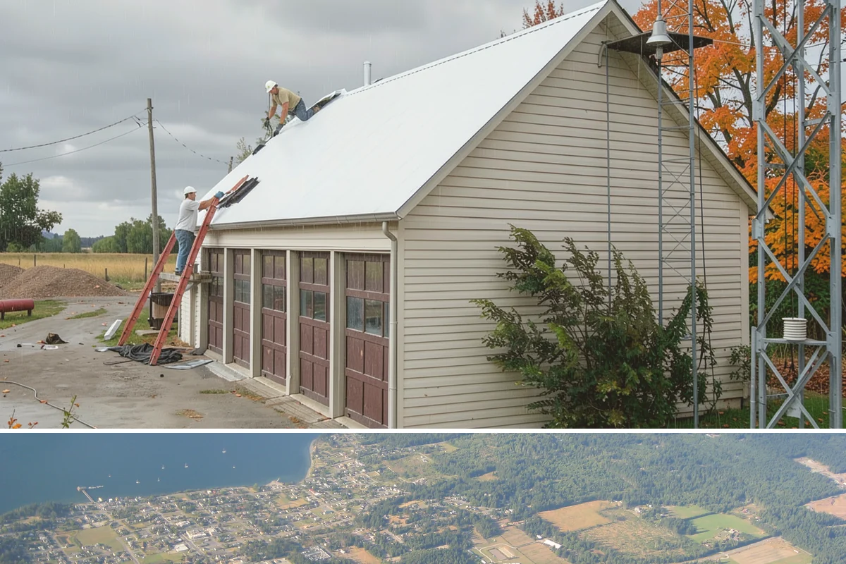 Brick Siding Installation in Coupeville, Island County, WA - Masonry work performs best in dry, mild weather so mortar cures properly, making late spring through fall ideal.