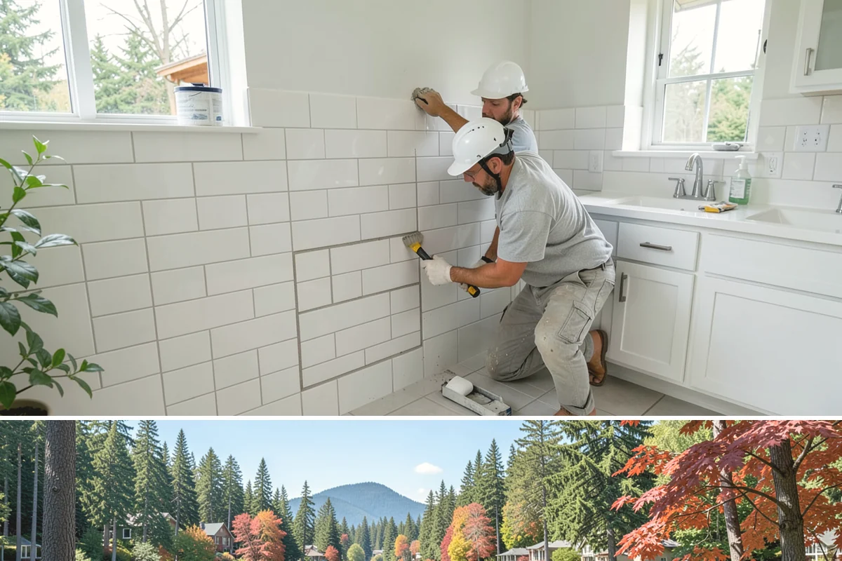 Brick Siding Installation in Covington, King County, WA - Masonry work performs best in dry, mild weather so mortar cures properly, making late spring through fall ideal.