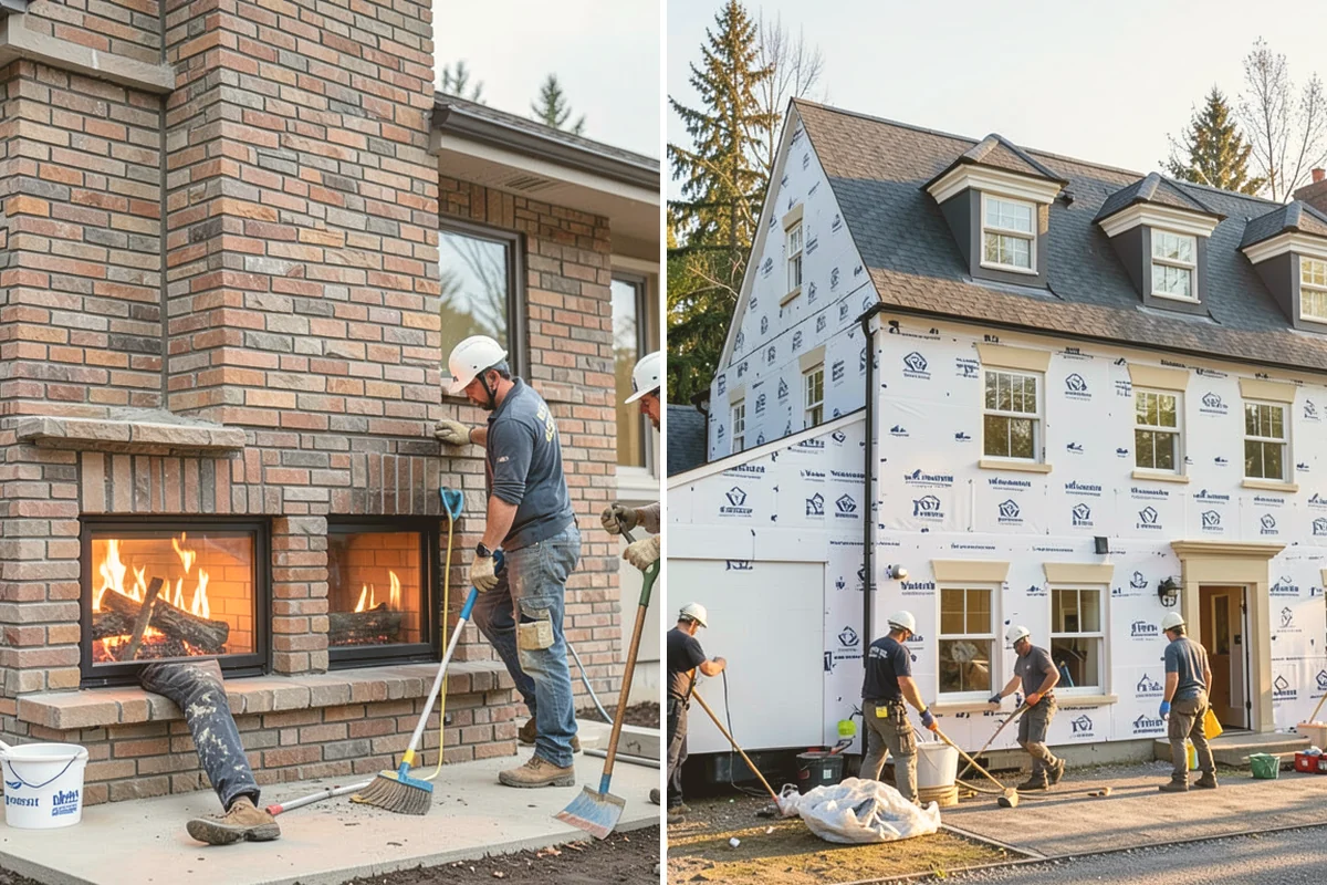 Brick Siding Installation in Eatonville, Pierce County, WA - Select brick style, color, and mortar joint