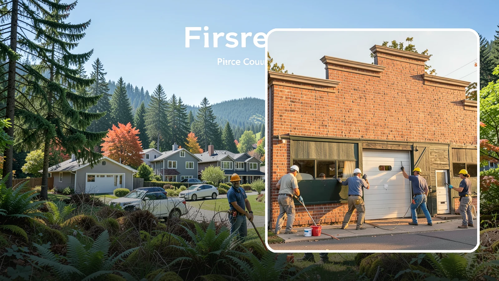 Brick Siding Installation in Fircrest, Pierce County, WA - We install brick veneer siding that delivers timeless masonry appeal and rugged weather protection.
