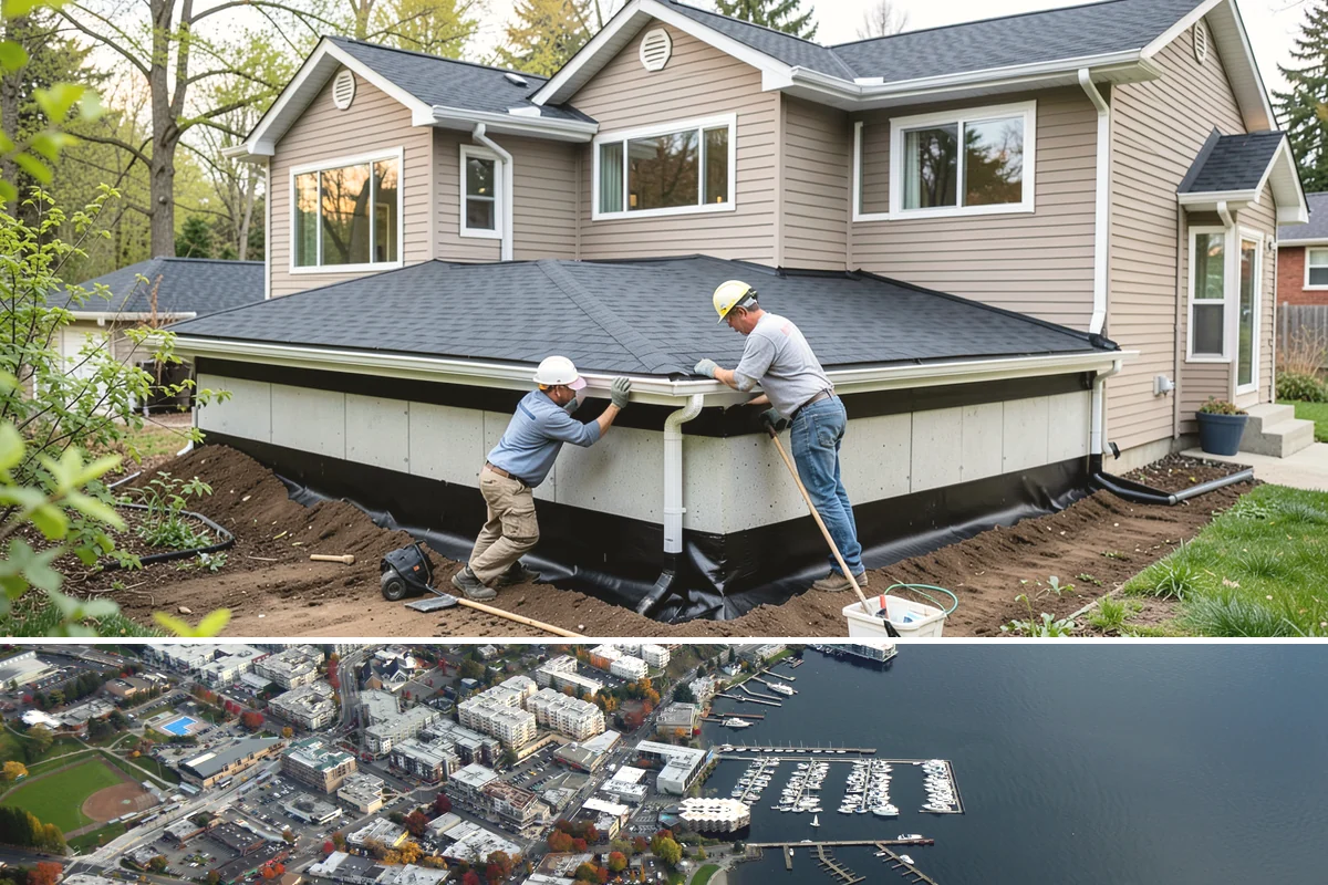Brick Siding Installation in Kirkland, King County, WA - Masonry work performs best in dry, mild weather so mortar cures properly, making late spring through fall ideal.