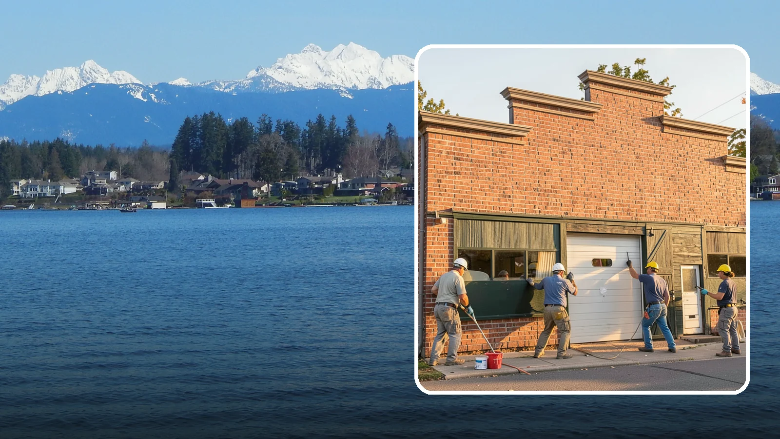 Brick Siding Installation in Lake Stevens, Snohomish County, WA - We install brick veneer siding that delivers timeless masonry appeal and rugged weather protection.