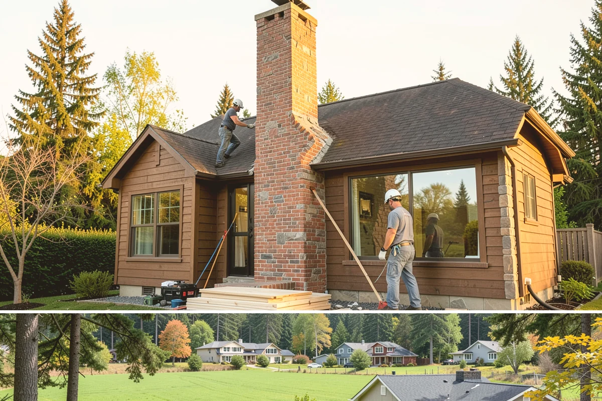 Brick Siding Installation in Lyman, Skagit County, WA - Masonry work performs best in dry, mild weather so mortar cures properly, making late spring through fall ideal.