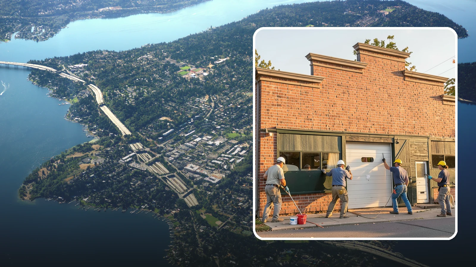 Brick Siding Installation in Mercer Island, King County, WA - We install brick veneer siding that delivers timeless masonry appeal and rugged weather protection.