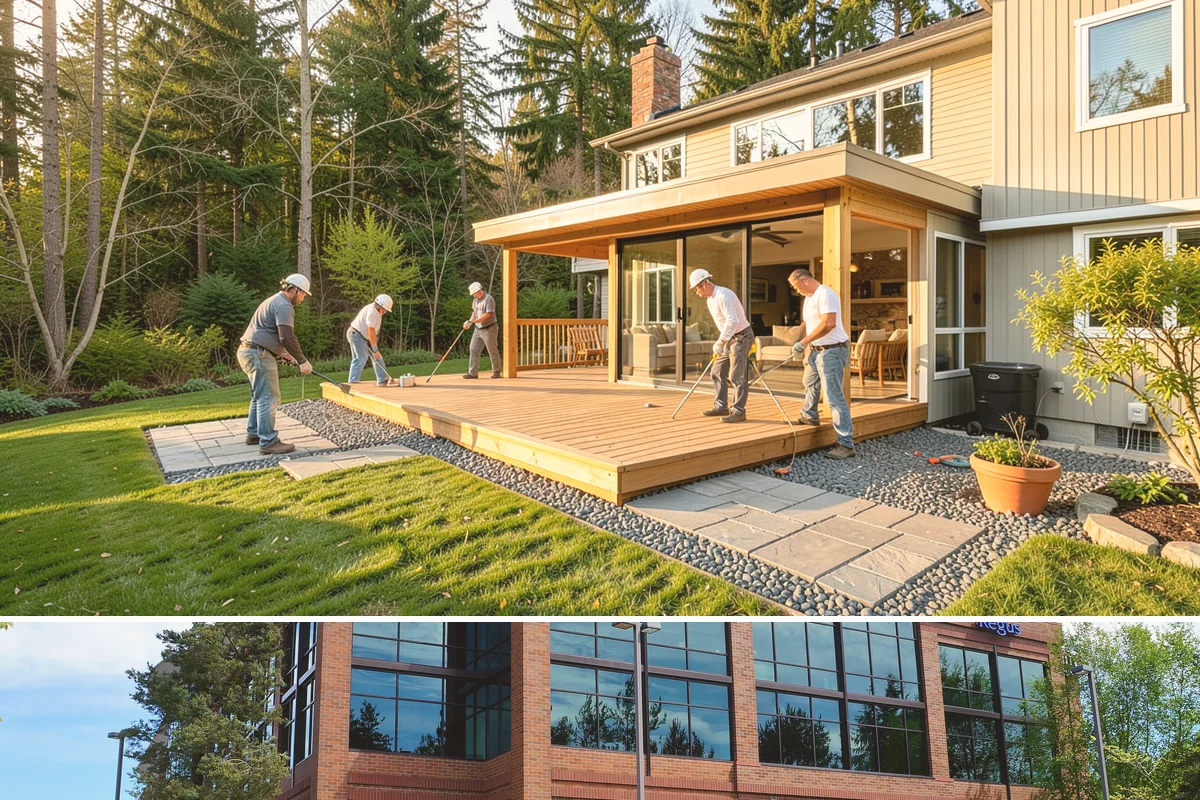 Brick Siding Installation in Mountlake Terrace, Snohomish County, WA - Masonry work performs best in dry, mild weather so mortar cures properly, making late spring through fall ideal.