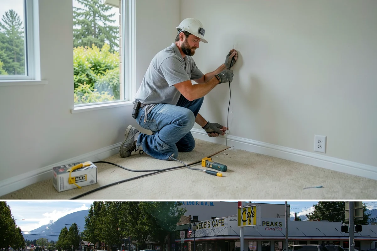 Brick Siding Installation in North Bend, King County, WA - Masonry work performs best in dry, mild weather so mortar cures properly, making late spring through fall ideal.