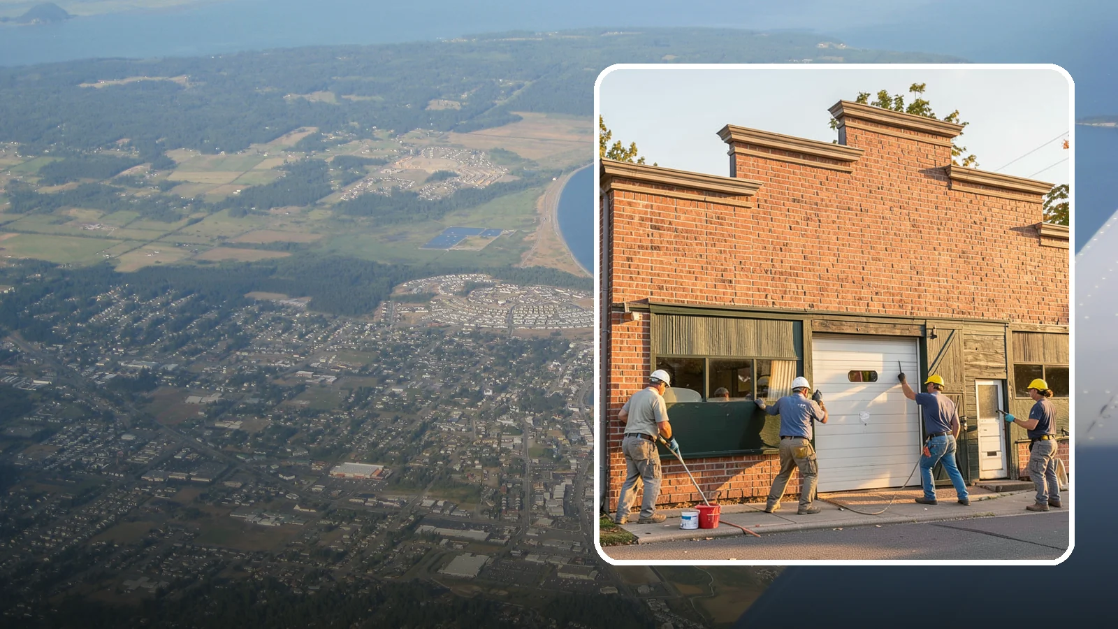 Brick Siding Installation in Oak Harbor, Island County, WA - We install brick veneer siding that delivers timeless masonry appeal and rugged weather protection.