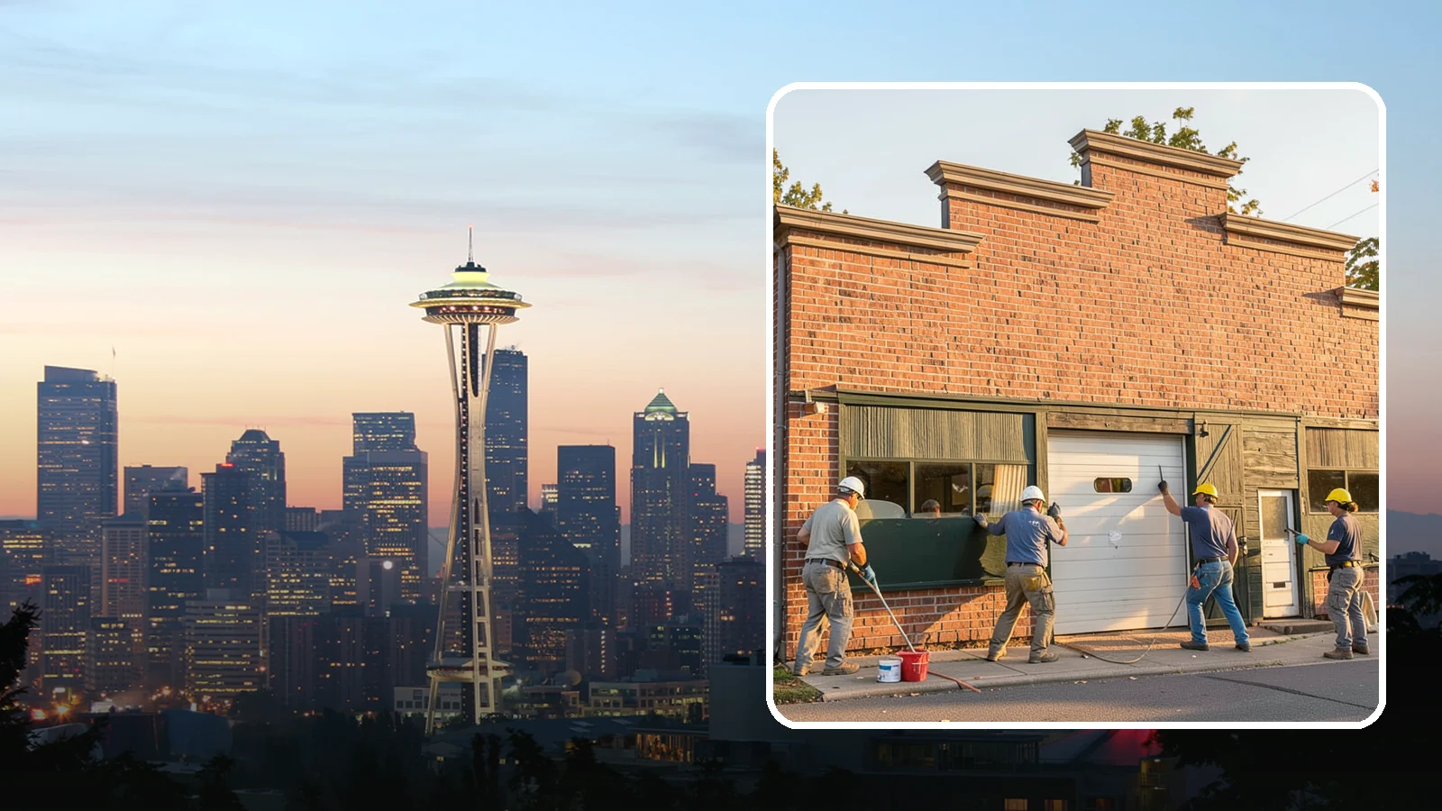 Brick Siding Installation in Seattle, King County, WA - We install brick veneer siding that delivers timeless masonry appeal and rugged weather protection.