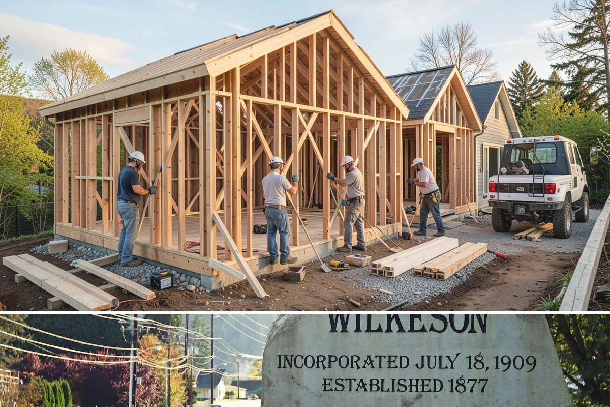 Brick Siding Installation in Wilkeson, Pierce County, WA - Masonry work performs best in dry, mild weather so mortar cures properly, making late spring through fall ideal.