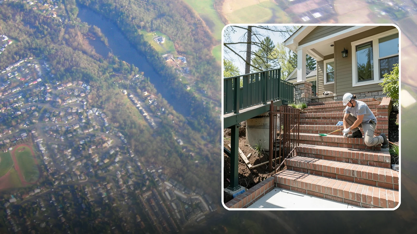 Brick Steps Construction in Algona, King County, WA - Crafting classic brick steps that pair timeless looks with the durability to handle Northwest moisture.