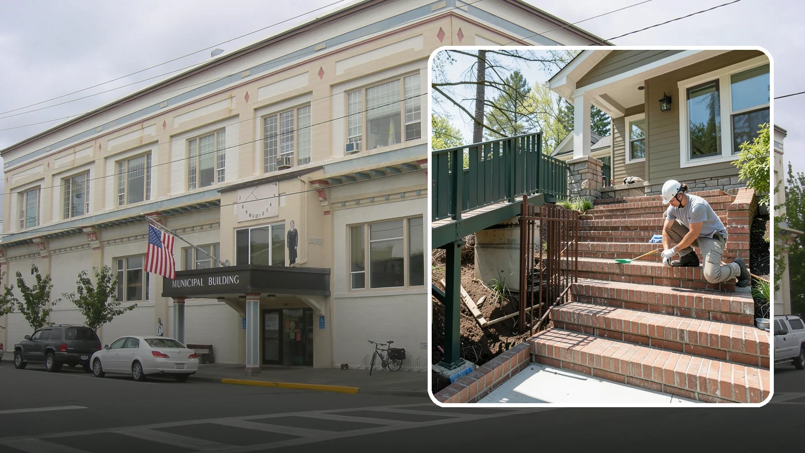 Brick Steps Construction in Anacortes, Skagit County, WA - Crafting classic brick steps that pair timeless looks with the durability to handle Northwest moisture.