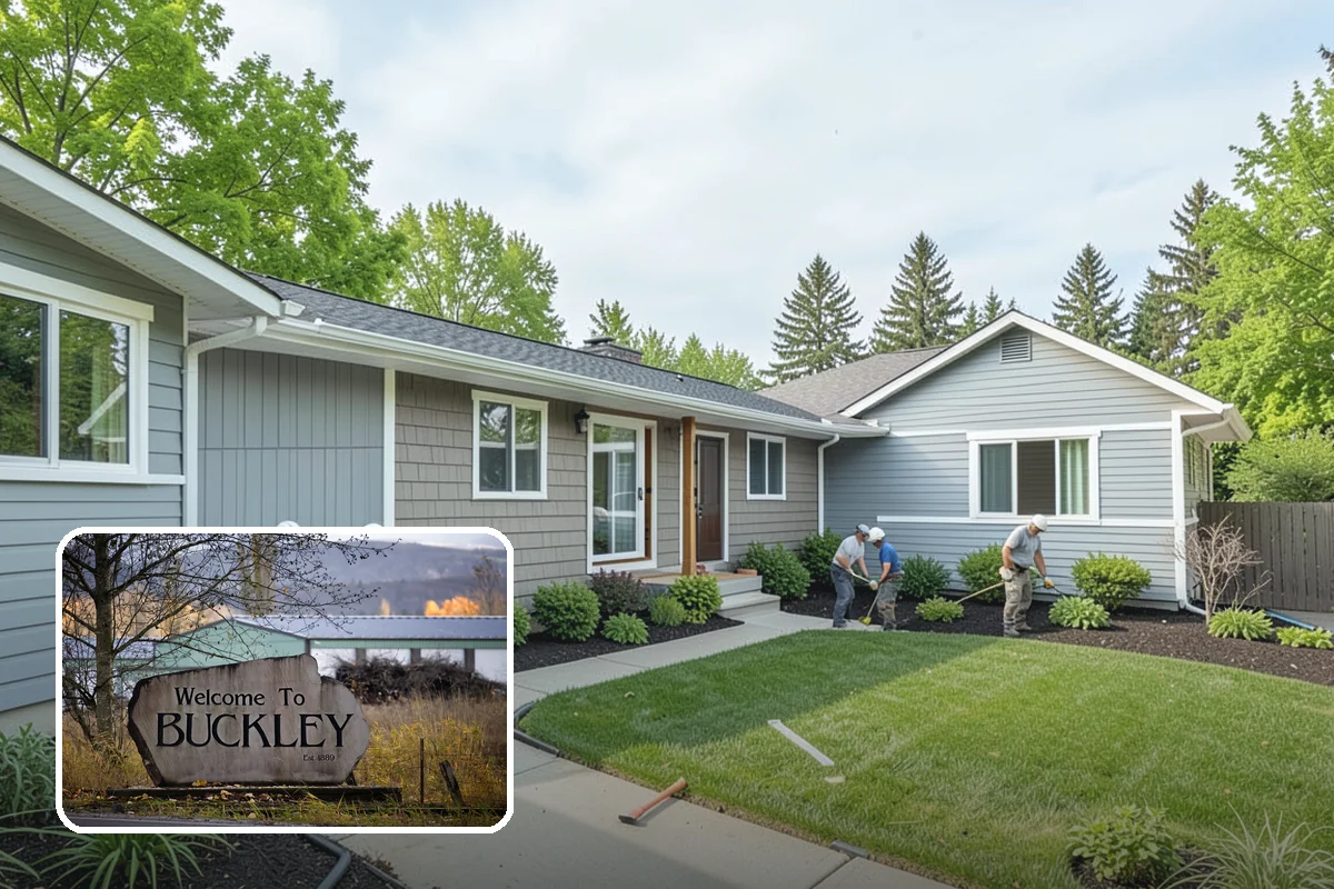 Brick Steps Construction in Buckley, Pierce County, WA - Timeless, traditional appearance
