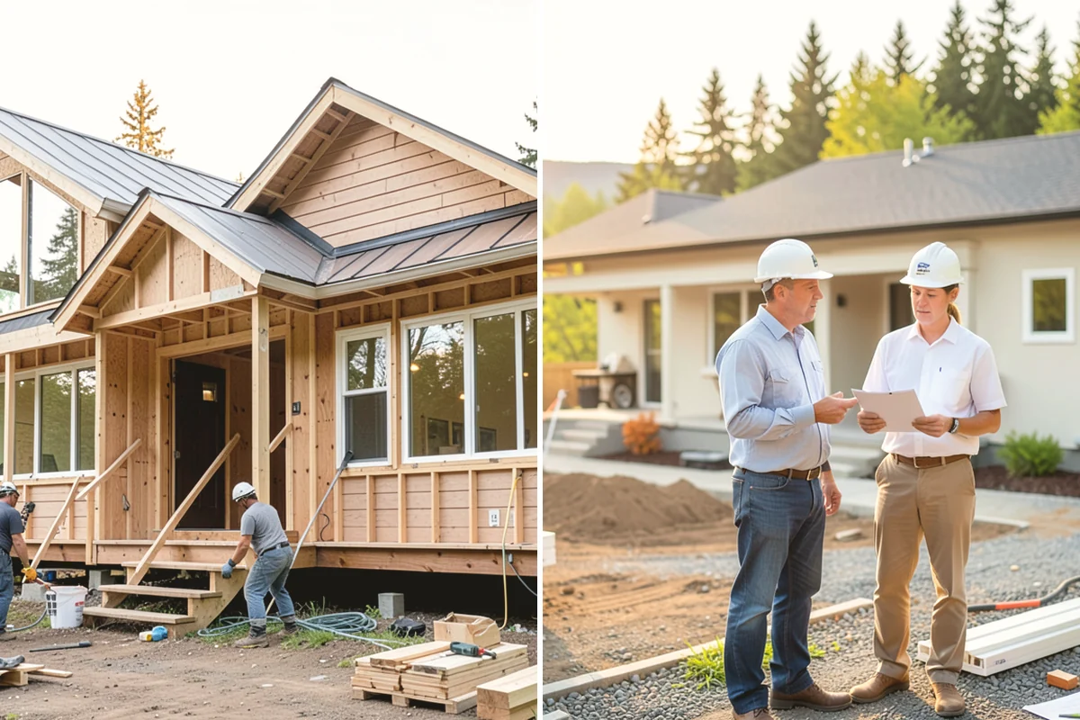 Brick Steps Construction in Carbonado, Pierce County, WA - Plan the layout and pour a reinforced footing