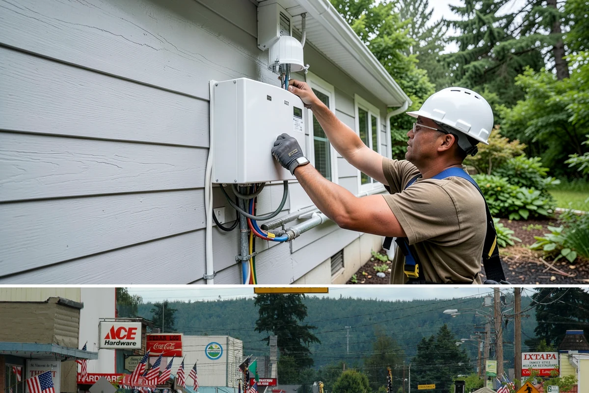 Brick Steps Construction in Carnation, King County, WA - Brick and mortar work is best done in dry weather so the mortar cures properly, favoring the summer months.
