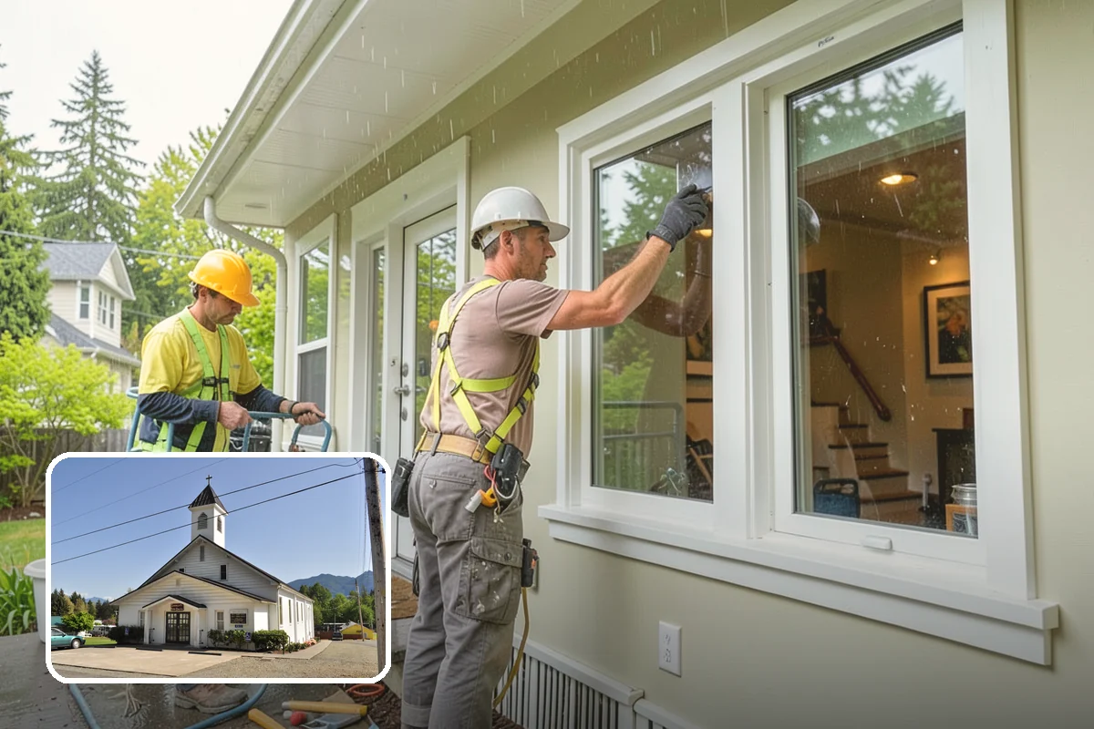 Brick Steps Construction in Concrete, Skagit County, WA - Timeless, traditional appearance