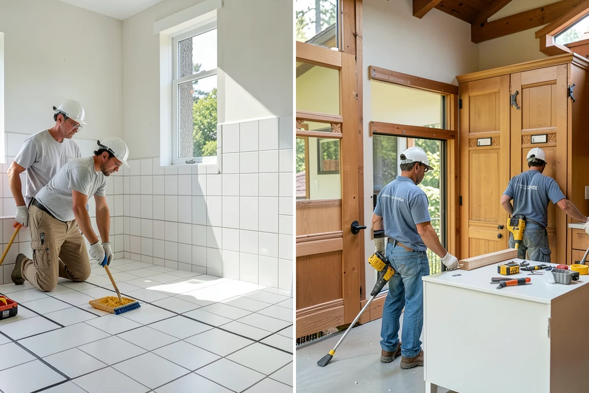 Brick Steps Construction in DuPont, Pierce County, WA - Plan the layout and pour a reinforced footing