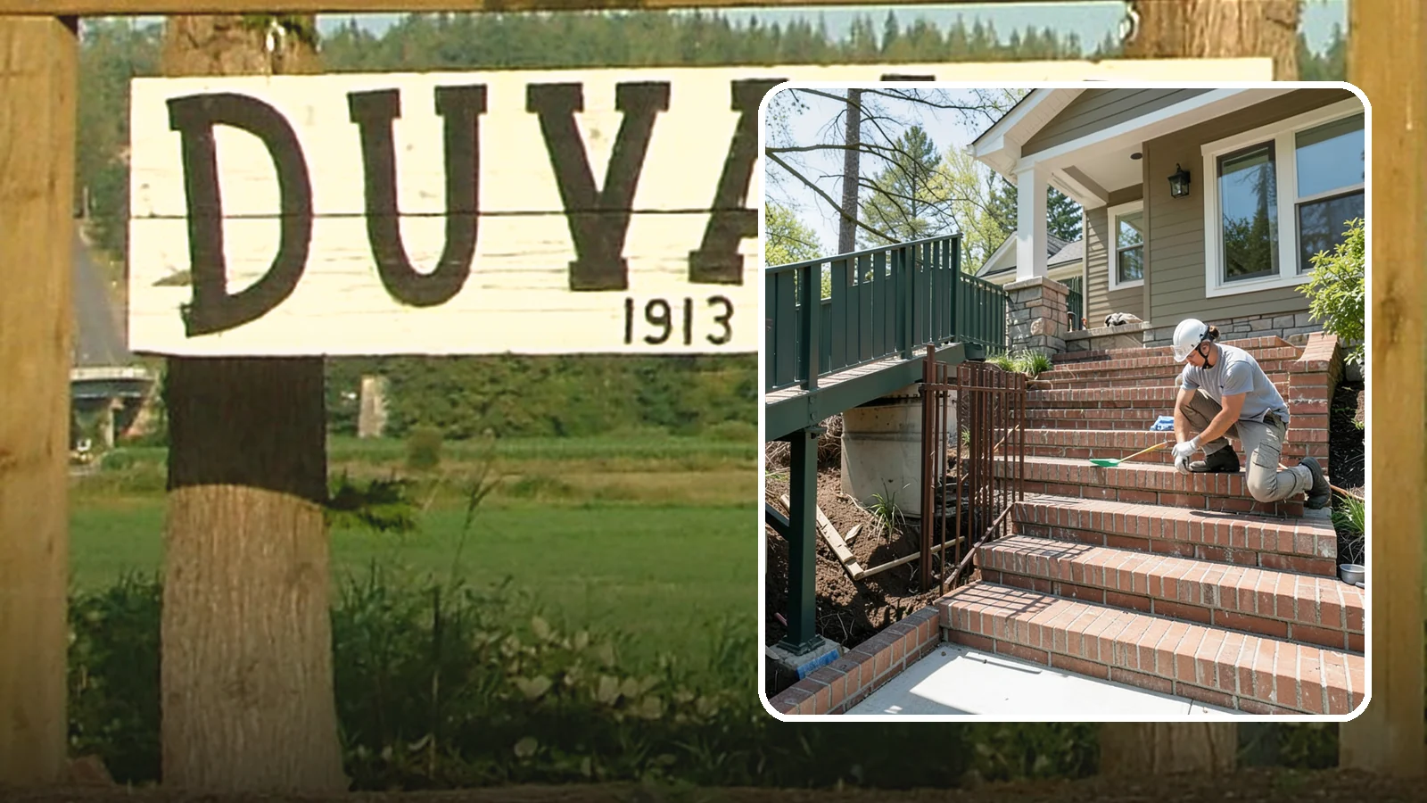 Brick Steps Construction in Duvall, King County, WA - Crafting classic brick steps that pair timeless looks with the durability to handle Northwest moisture.
