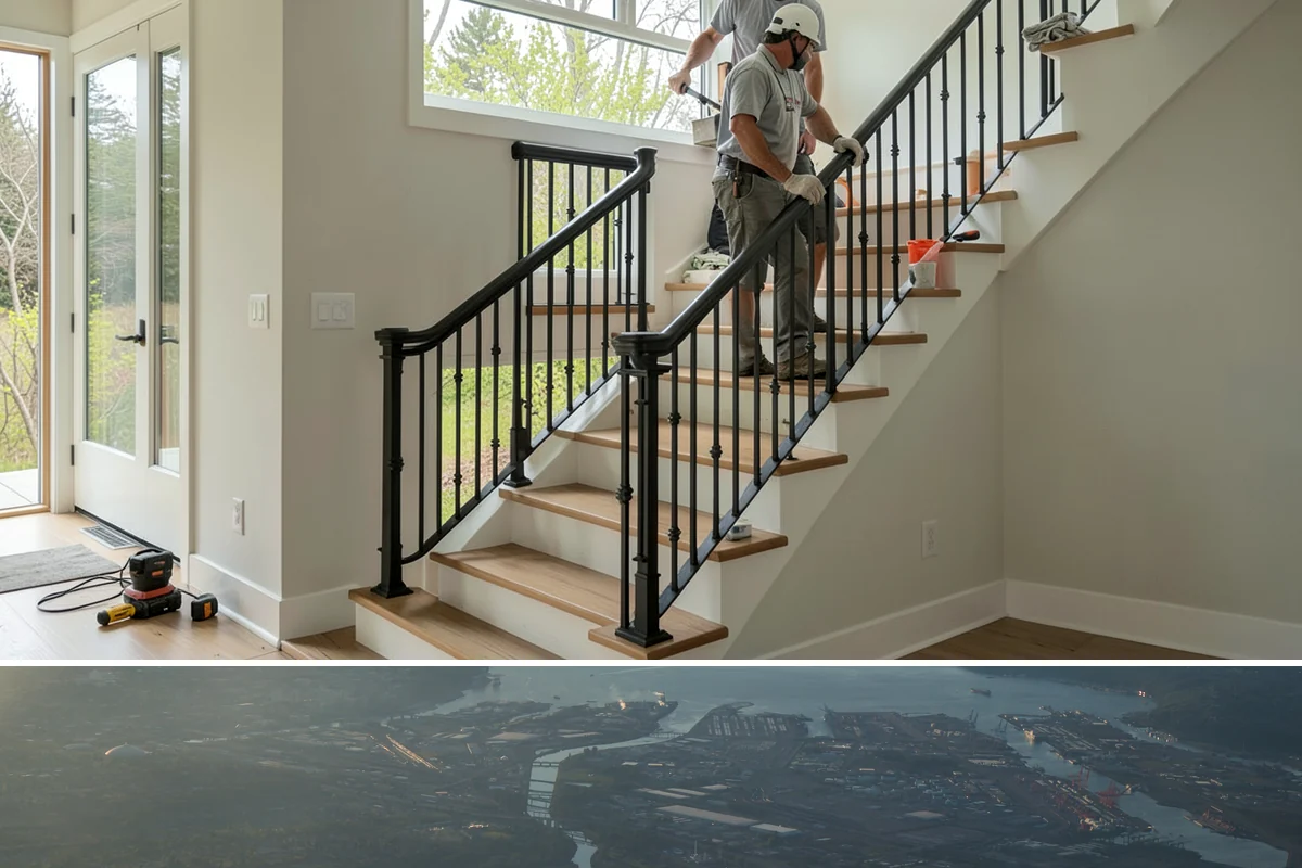 Brick Steps Construction in Fife, Pierce County, WA - Brick and mortar work is best done in dry weather so the mortar cures properly, favoring the summer months.