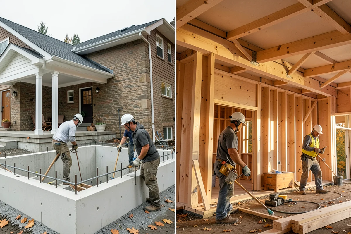 Brick Steps Construction in Gig Harbor, Pierce County, WA - Plan the layout and pour a reinforced footing