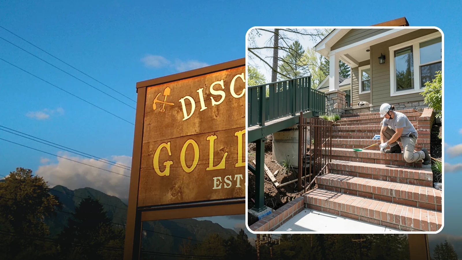 Brick Steps Construction in Gold Bar, Snohomish County, WA - Crafting classic brick steps that pair timeless looks with the durability to handle Northwest moisture.