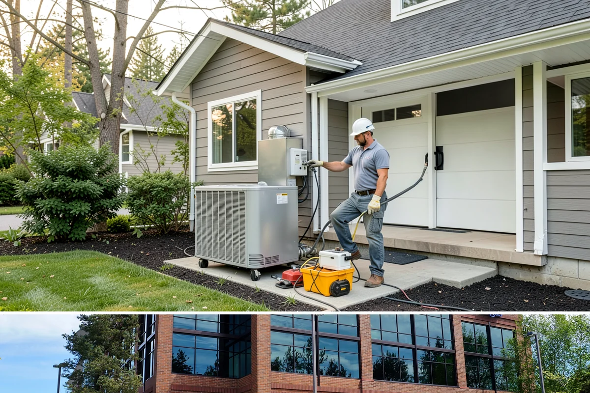 Brick Steps Construction in Mountlake Terrace, Snohomish County, WA - Brick and mortar work is best done in dry weather so the mortar cures properly, favoring the summer months.