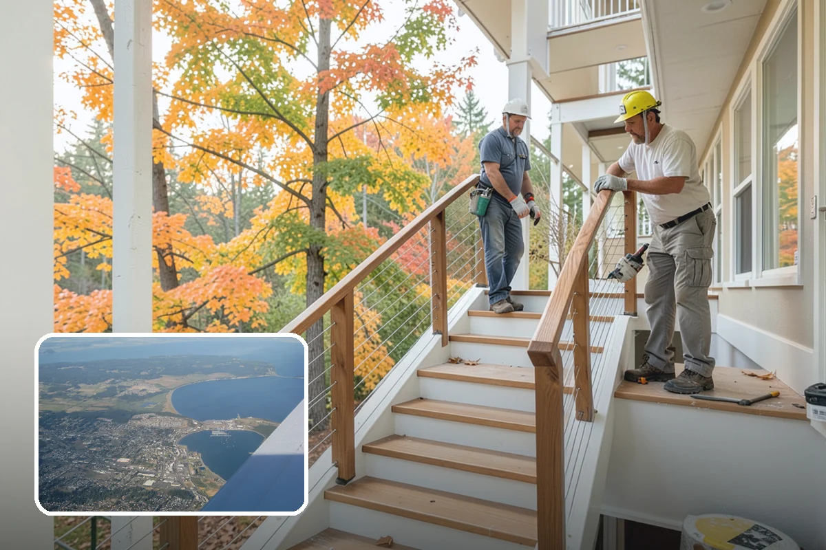 Brick Steps Construction in Oak Harbor, Island County, WA - Timeless, traditional appearance