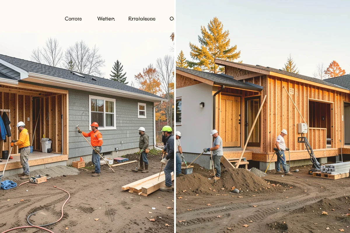 Brick Steps Construction in Orting, Pierce County, WA - Plan the layout and pour a reinforced footing