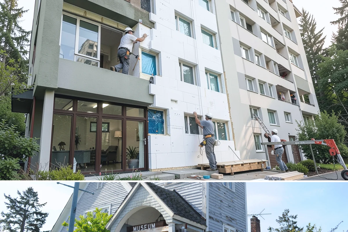 Brick Steps Construction in Steilacoom, Pierce County, WA - Brick and mortar work is best done in dry weather so the mortar cures properly, favoring the summer months.