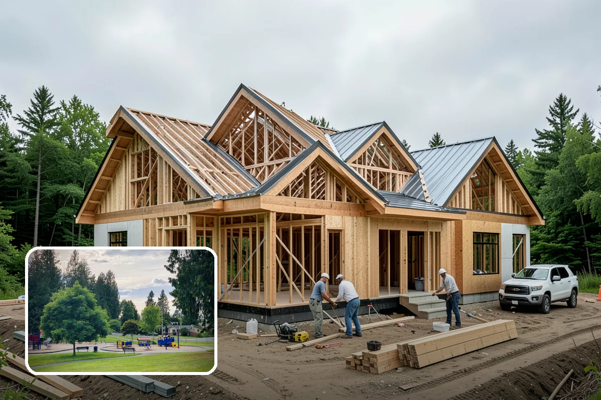 Brick Veneer Installation in Bonney Lake, Pierce County, WA - Timeless masonry look over framed walls