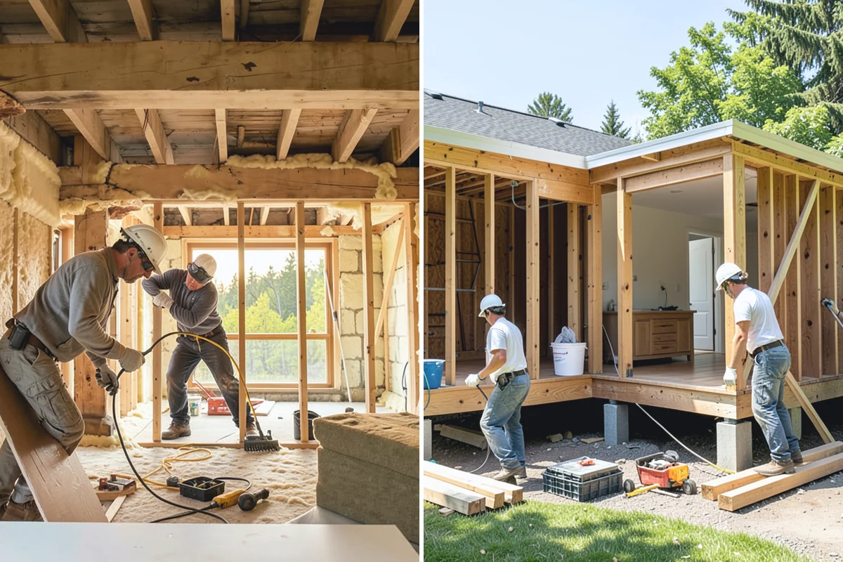 Brick Veneer Installation in Bonney Lake, Pierce County, WA - Prepare the backing, flashing, and air gap