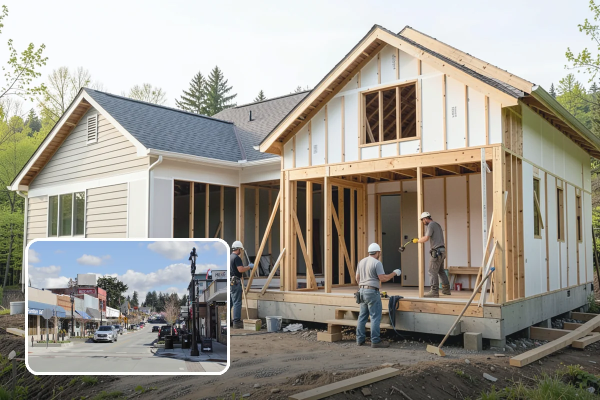 Brick Veneer Installation in Bothell, King County, WA - Timeless masonry look over framed walls