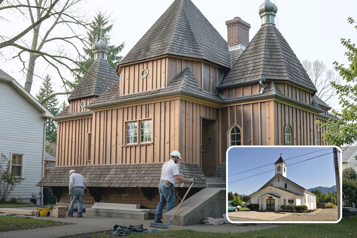 Brick Veneer Installation in Concrete, Skagit County, WA - Timeless masonry look over framed walls