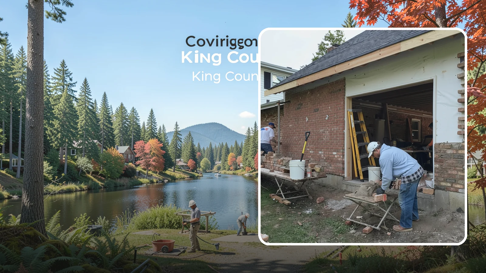Brick Veneer Installation in Covington, King County, WA - Classic brick veneer that dresses your exterior with lasting charm and built-in moisture management.