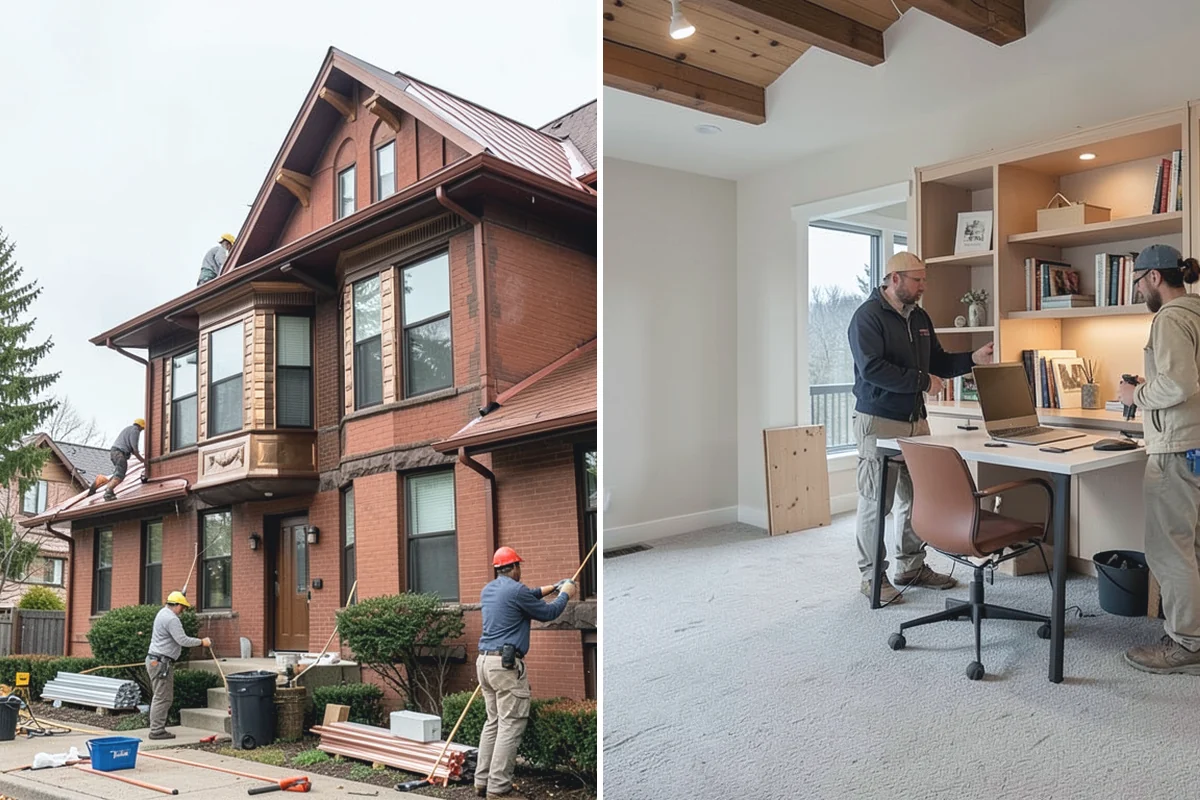 Brick Veneer Installation in Darrington, Snohomish County, WA - Prepare the backing, flashing, and air gap