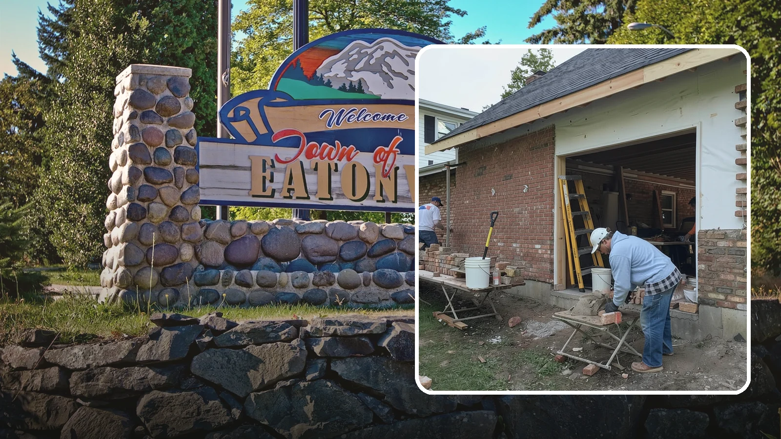Brick Veneer Installation in Eatonville, Pierce County, WA - Classic brick veneer that dresses your exterior with lasting charm and built-in moisture management.