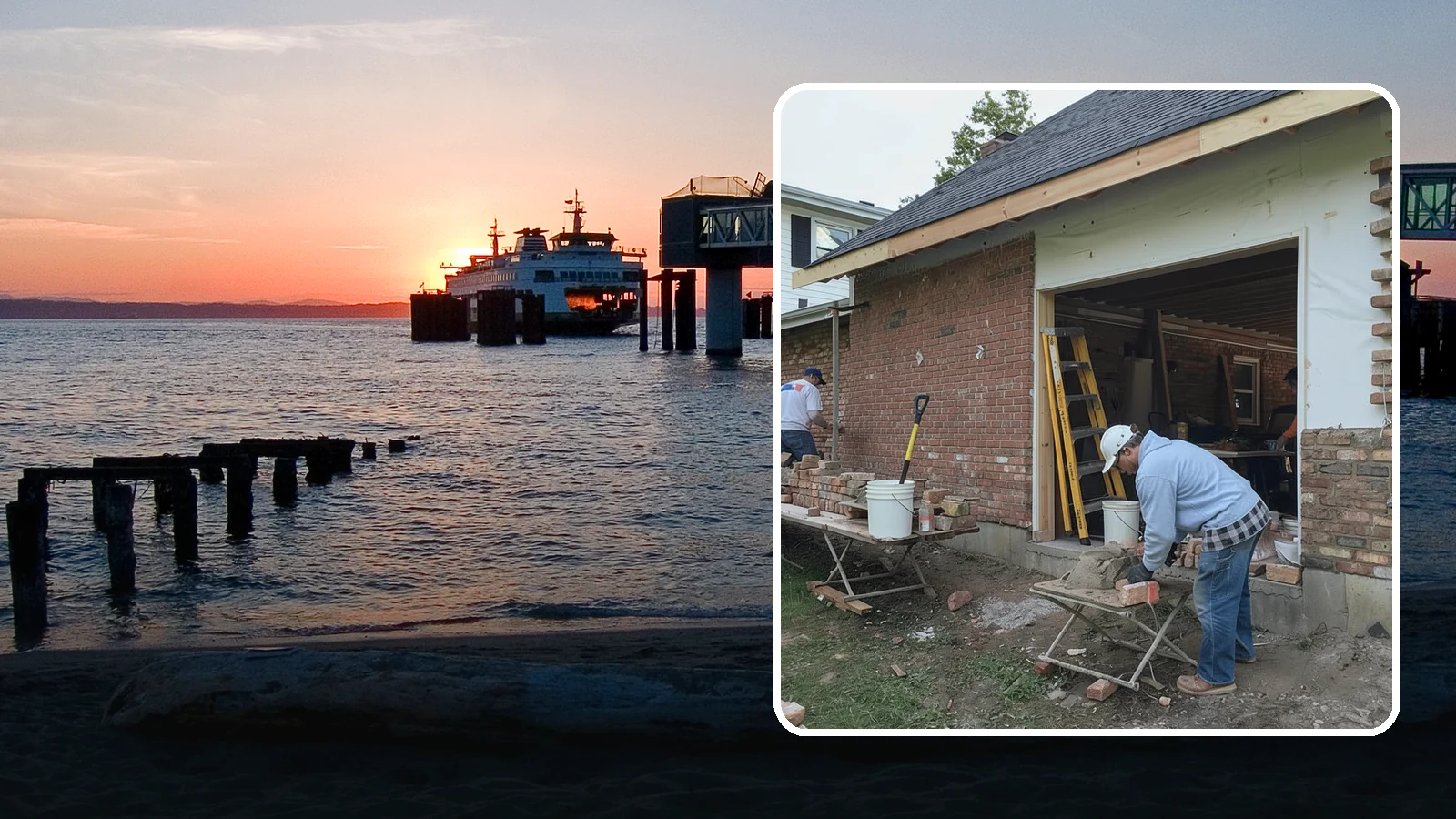 Brick Veneer Installation in Edmonds, Snohomish County, WA - Classic brick veneer that dresses your exterior with lasting charm and built-in moisture management.