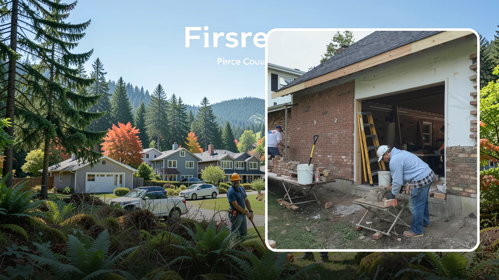 Brick Veneer Installation in Fircrest, Pierce County, WA - Classic brick veneer that dresses your exterior with lasting charm and built-in moisture management.