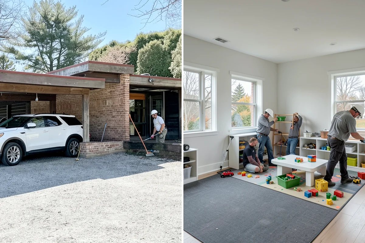 Brick Veneer Installation in Gig Harbor, Pierce County, WA - Prepare the backing, flashing, and air gap