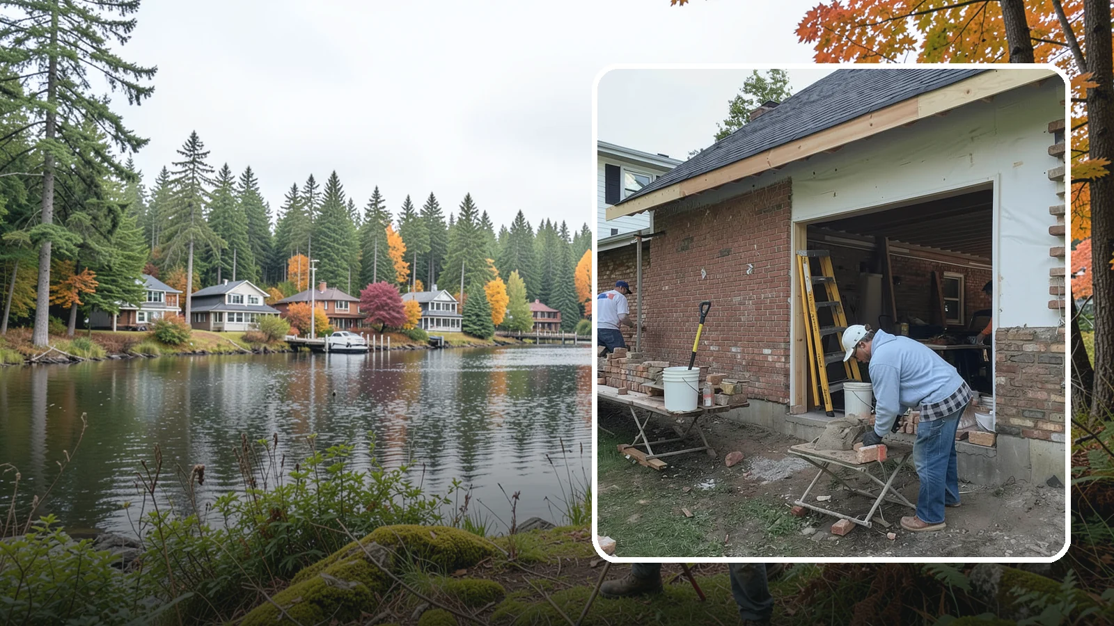 Brick Veneer Installation in La Conner, Skagit County, WA - Classic brick veneer that dresses your exterior with lasting charm and built-in moisture management.