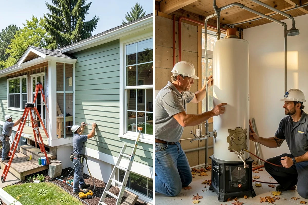 Brick Veneer Installation in Maple Valley, King County, WA - Prepare the backing, flashing, and air gap