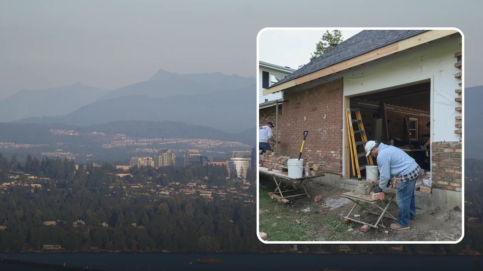 Brick Veneer Installation in Medina, King County, WA - Classic brick veneer that dresses your exterior with lasting charm and built-in moisture management.