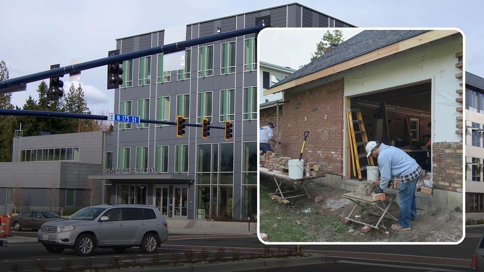 Brick Veneer Installation in Shoreline, King County, WA - Classic brick veneer that dresses your exterior with lasting charm and built-in moisture management.