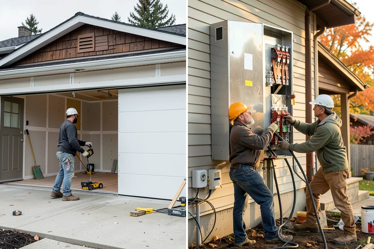 Brick Veneer Installation in Shoreline, King County, WA - Prepare the backing, flashing, and air gap