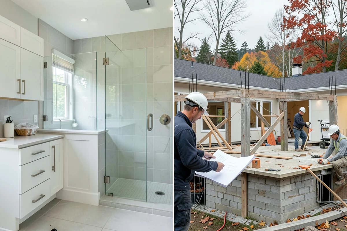 Brick Veneer Installation in Snoqualmie, King County, WA - Prepare the backing, flashing, and air gap
