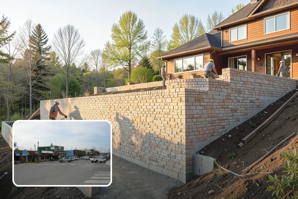 Brick Veneer Installation in Stanwood, Snohomish County, WA - Timeless masonry look over framed walls