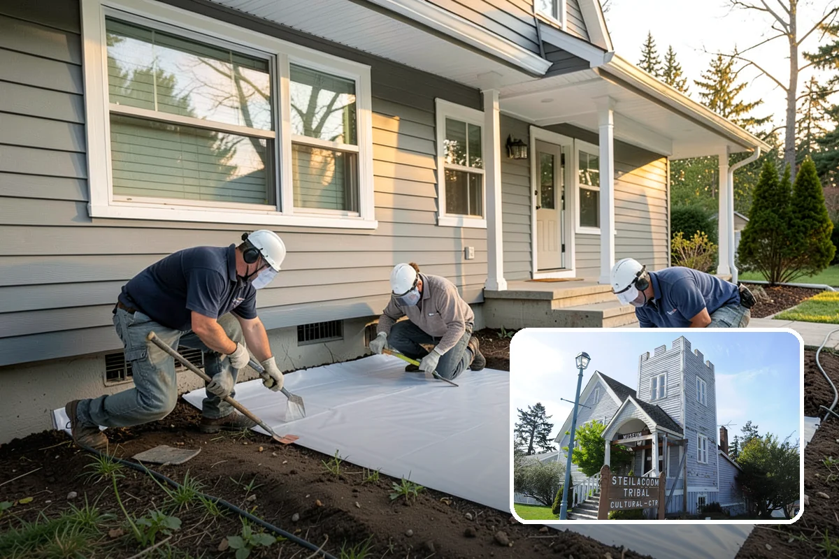 Brick Veneer Installation in Steilacoom, Pierce County, WA - Timeless masonry look over framed walls